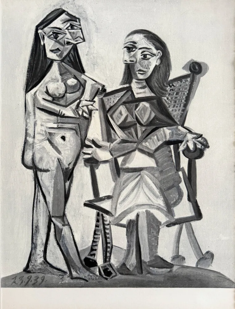 Litografia Picasso - Femmes