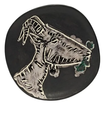 Ceramica Picasso - Goat’s head in profile 