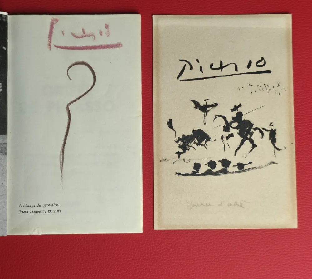 Libro Illustrato Picasso - Griffes de Picasso 