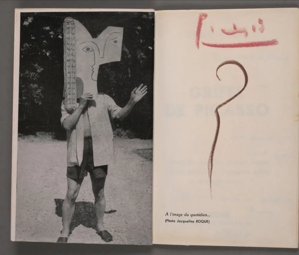 Libro Illustrato Picasso - Griffes de Picasso, 1961 -Signed -Unique 