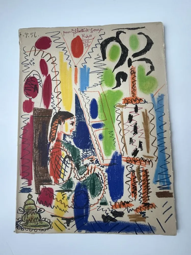 Litografia Picasso - L' atelier de Cannes 