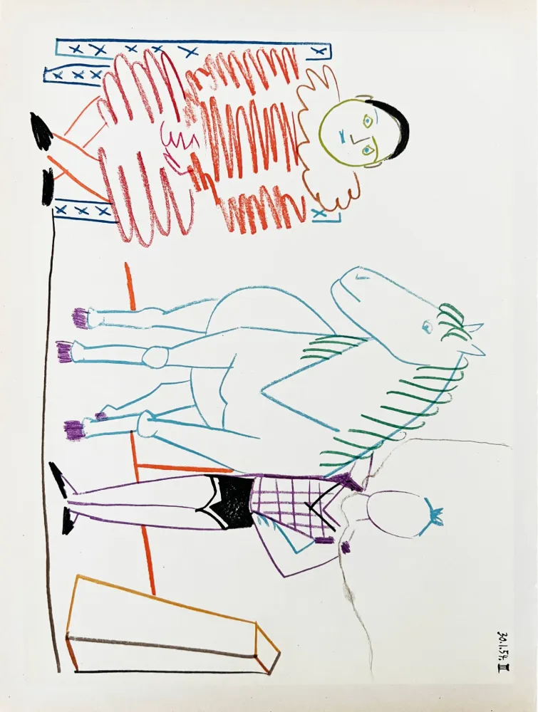 Litografia Picasso - La Comédie Humaine