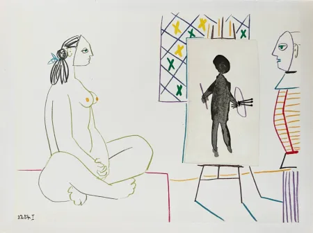 Litografia Picasso - La Comédie Humaine