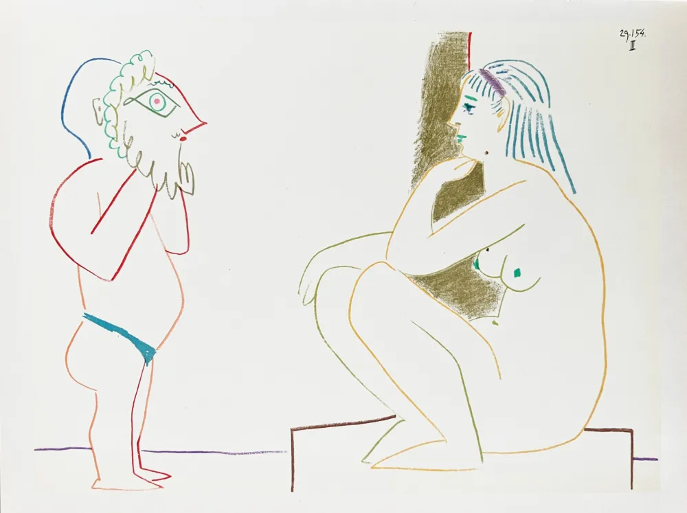 Litografia Picasso - La Comédie Humaine