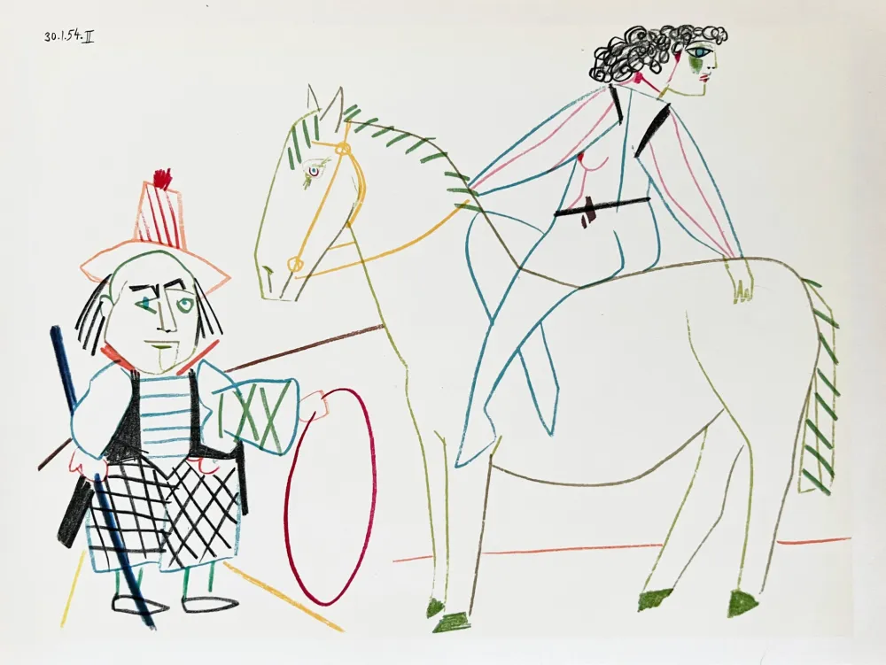 Litografia Picasso - La Comédie Humaine