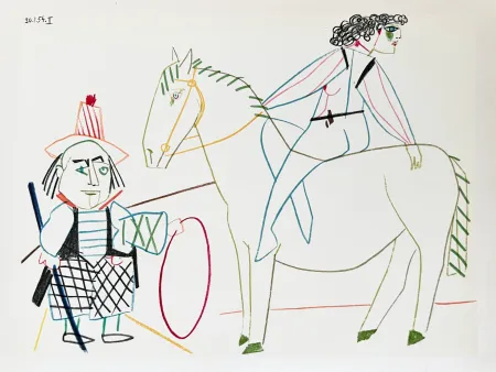 Litografia Picasso - La Comédie Humaine