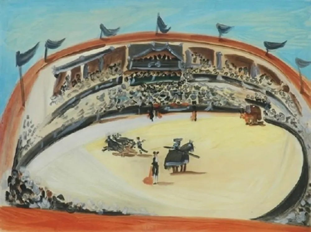 Acquatinta Picasso - La Corrida ( The Bullfight)