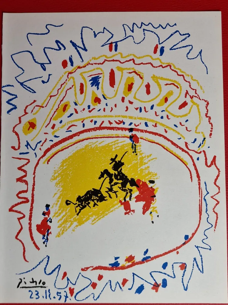 Litografia Picasso - La Petit Corrida 