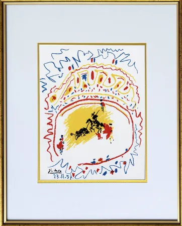 Litografia Picasso - La Petite Corrida