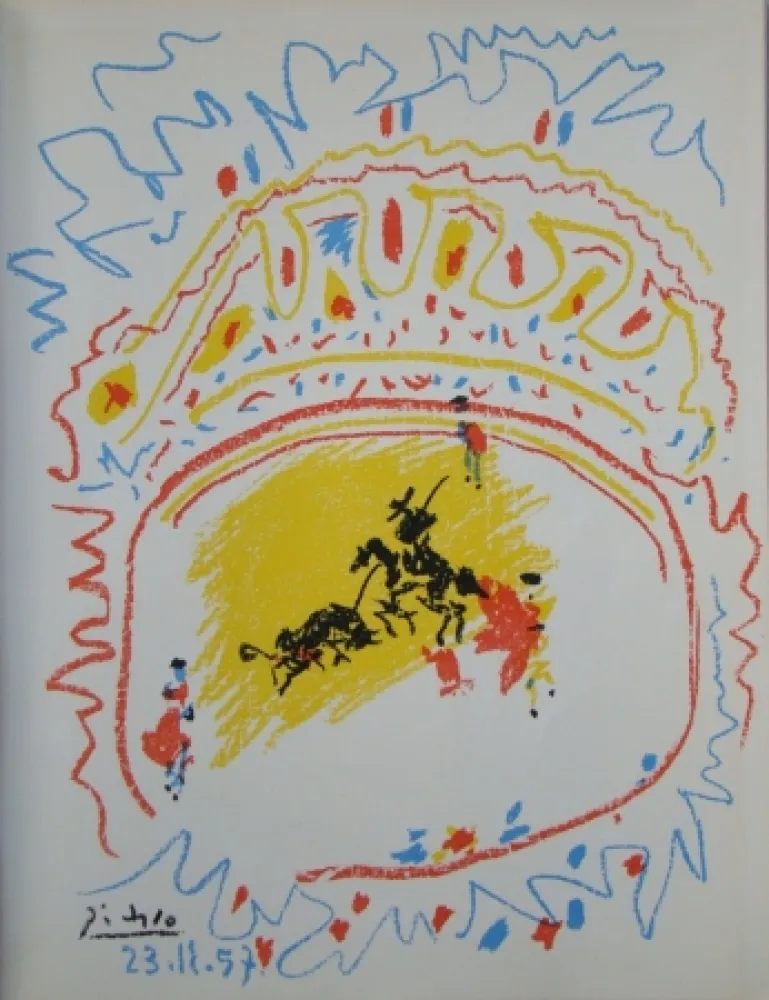 Litografia Picasso - La petite Corrida