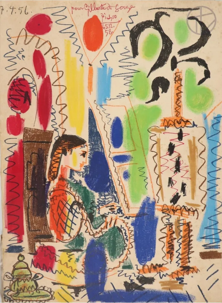 Libro Illustrato Picasso - L'atelier de Cannes 1958 / Ces Peintres mes Amis Vol II 