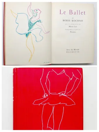 Litografia Picasso - Le Ballet- Danseuse/ Ballerina 