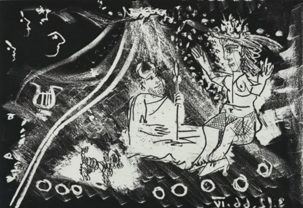 Acquaforte E Acquatinta Picasso - Le Cocu Magnifique