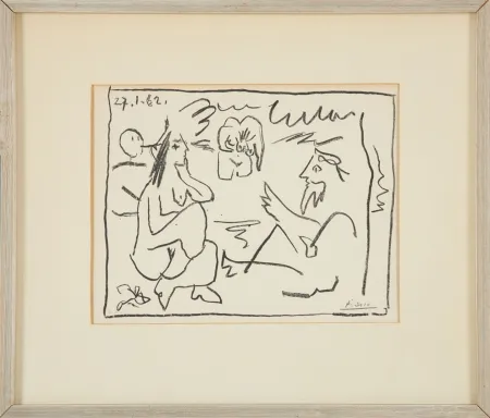Litografia Picasso - Le Déjeuner sur l’Herbe