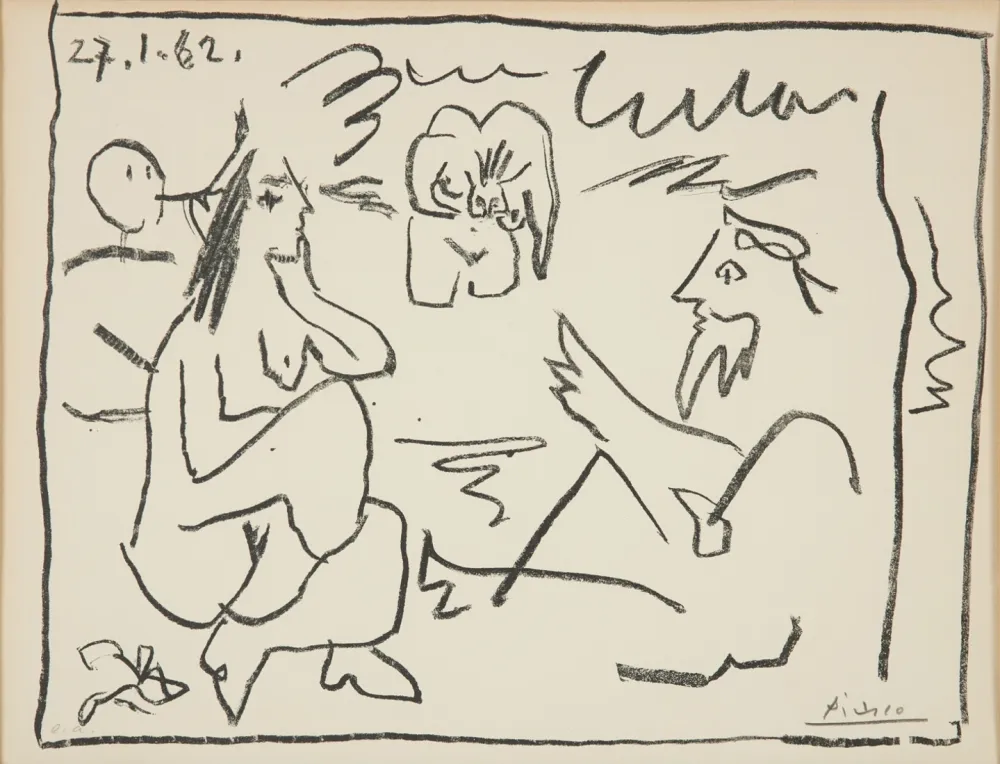 Litografia Picasso - Le Déjeuner sur l’herbe (Les Déjeuners) Épreuves d’Artiste