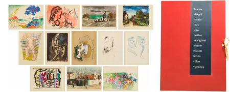 Libro Illustrato Picasso - Le douze Contemporains-Portfolio 