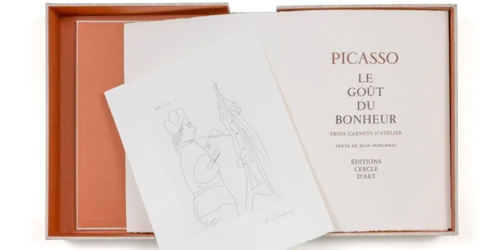 Multiplo Picasso - Le Goût de Bonheur Deluxe Edition with engraving