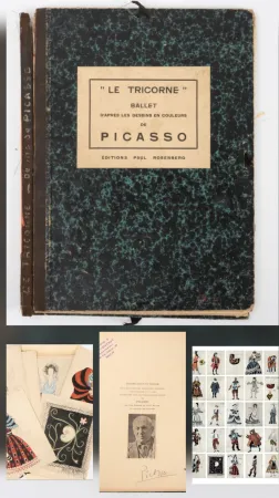 Pochoir Picasso - Le Tricorne 1920 -Handsigned 