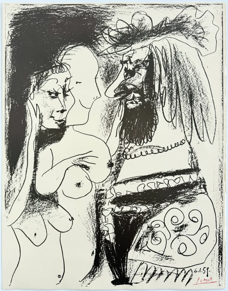 Non Tecnico Picasso - Le vieux Roi (Old King)