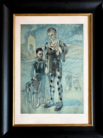 Incisione Picasso - Les Saltimbanques