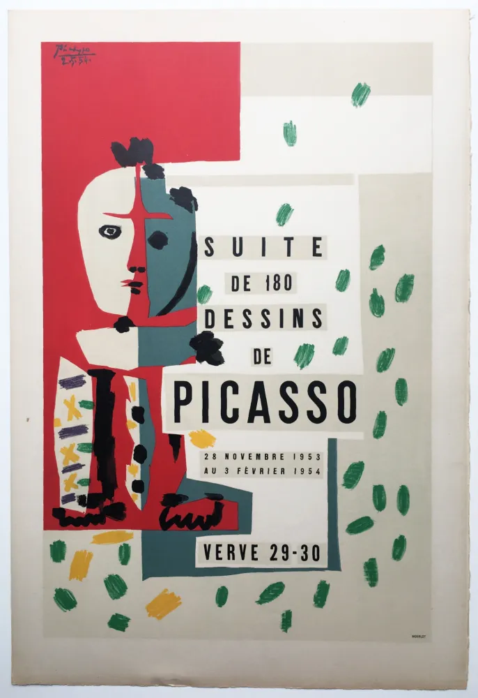 Litografia Picasso - LITHOGRAPHIE: SUITE DE 180 DESSINS. VALLAURIS VERVE 29-30. 1953-1954