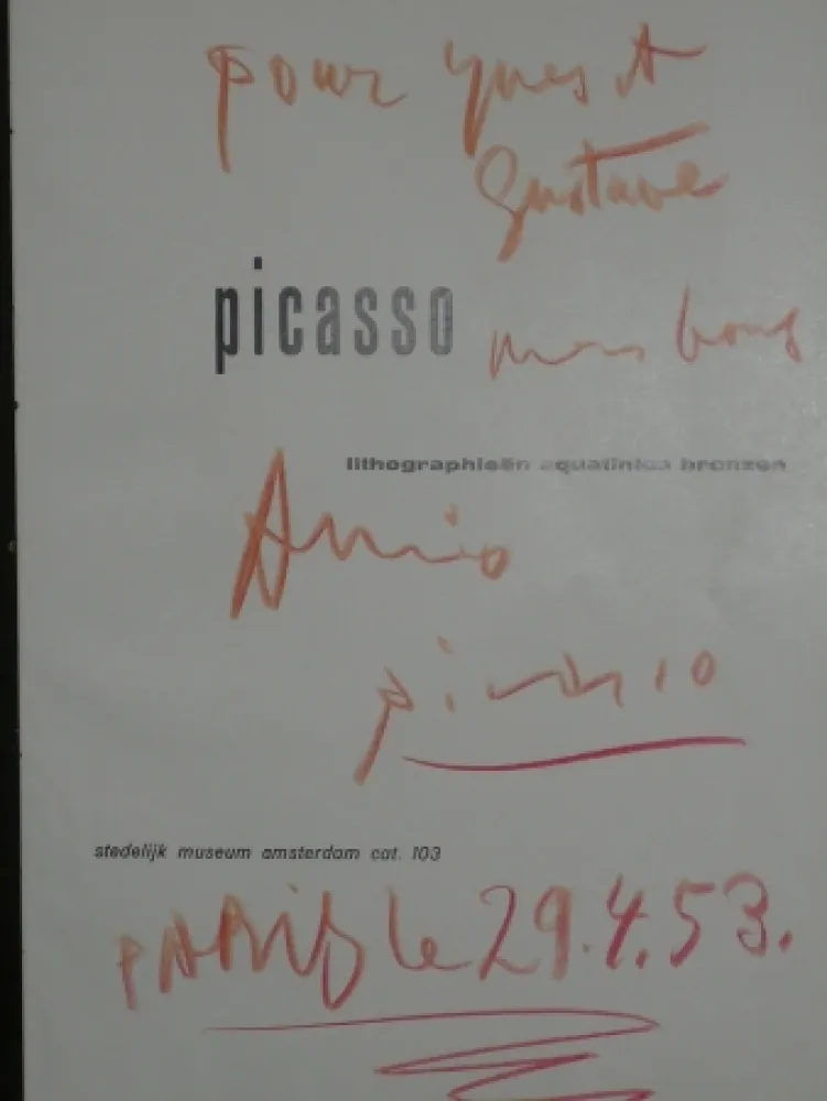 Libro Illustrato Picasso - Lithographieën, aquatintes bronzen