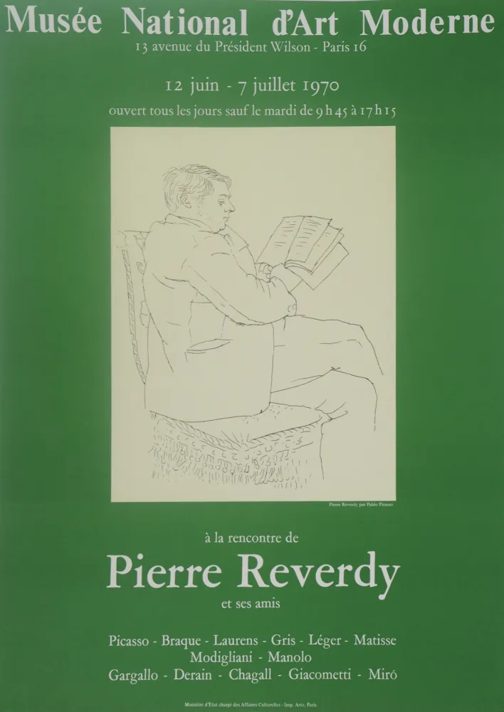 Libro Illustrato Picasso - Livre : Portrait d'un lecteur