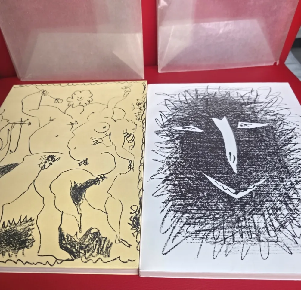 Libro Illustrato Picasso - Mourlot Litographe III & IV Mint