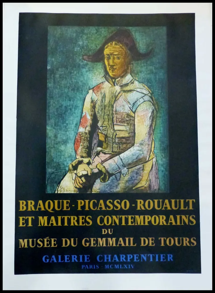 Manifesti Picasso - PABLO PICASSO, MUSÉE DU GEMMAIL À TOURS GALERIE CHARPENTIER 