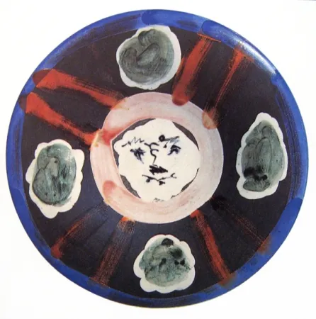 Ceramica Picasso - Petit visage 65