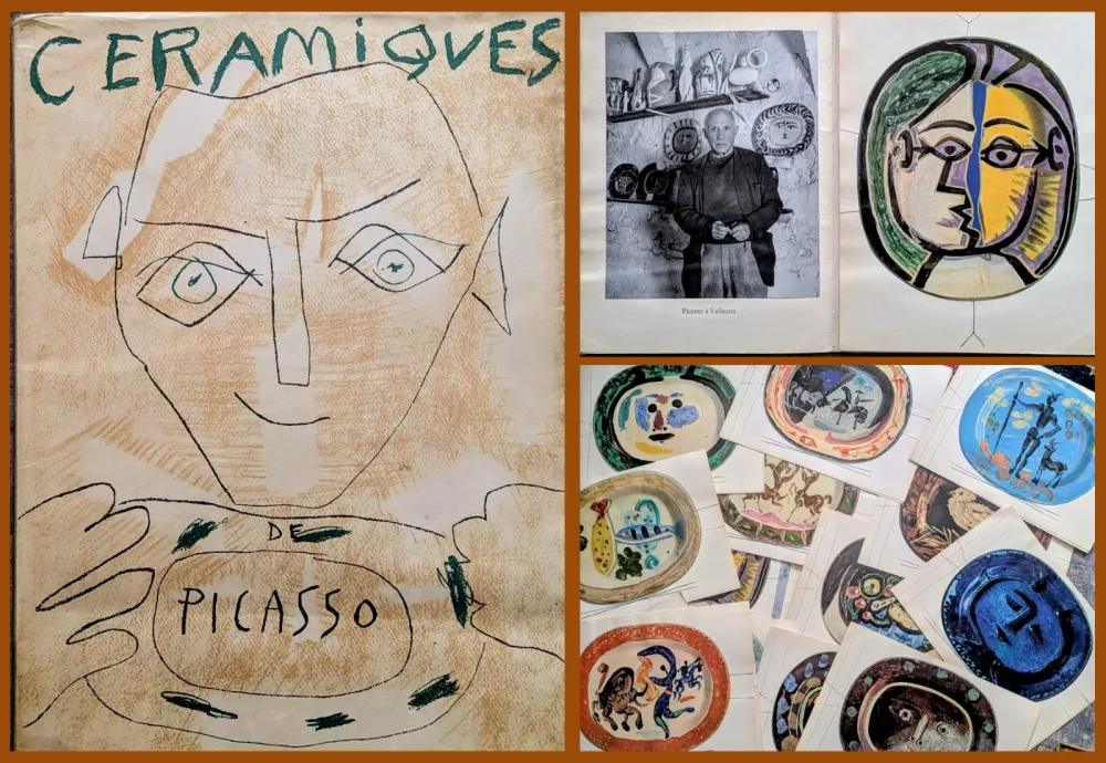 Litografia Picasso - Picasso  Ceramiques - Rare Conplete First edition Portfolio, 1948