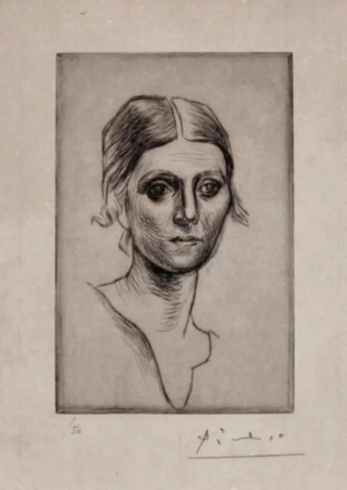 Punta Secca Picasso - Portrait d'Olga Picasso
