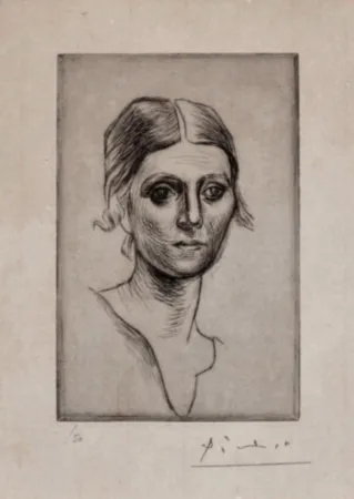 Punta Secca Picasso - Portrait d'Olga Picasso