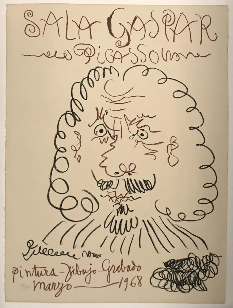 Litografia Picasso - Sala Gaspar