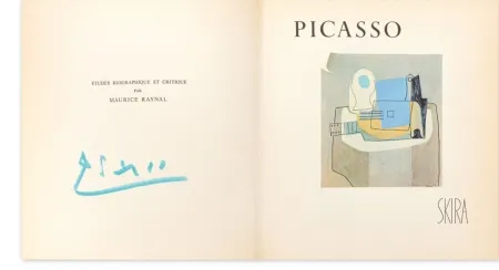 Libro Illustrato Picasso - Signed The Taste of Our Time by Skira Raynal 1953 FIRST EDITION in French