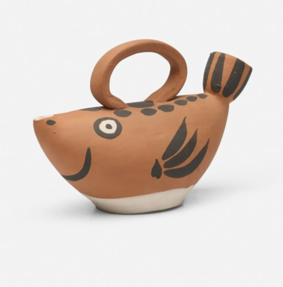 Multiplo Picasso - Sujet poisson (A.R. 139)