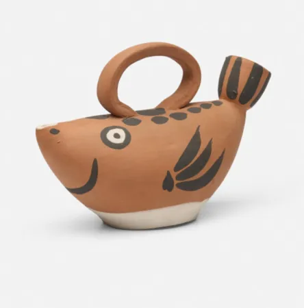 Multiplo Picasso - Sujet poisson (A.R. 139)