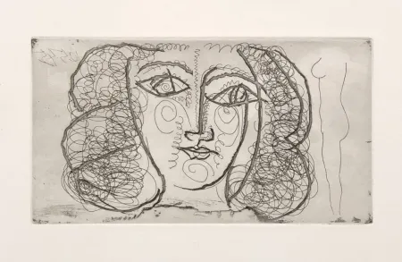 Non Tecnico Picasso -  Tete de femme de face (Small)) 