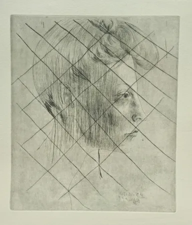 Incisione Picasso - Tete de femme de Profile