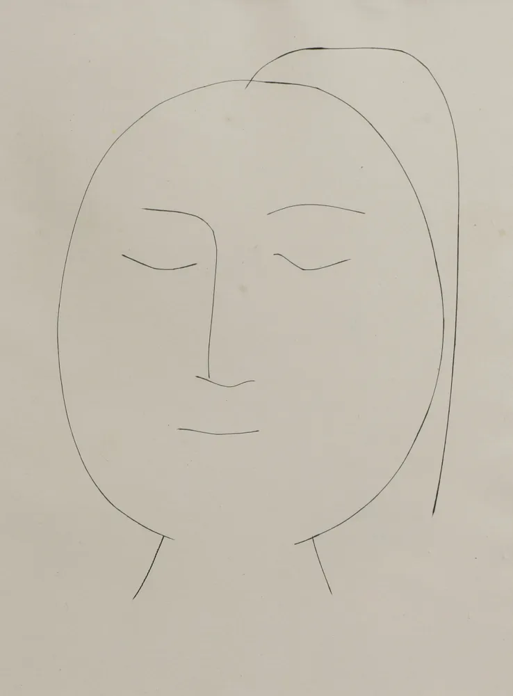 Acquaforte Picasso - Untitled 