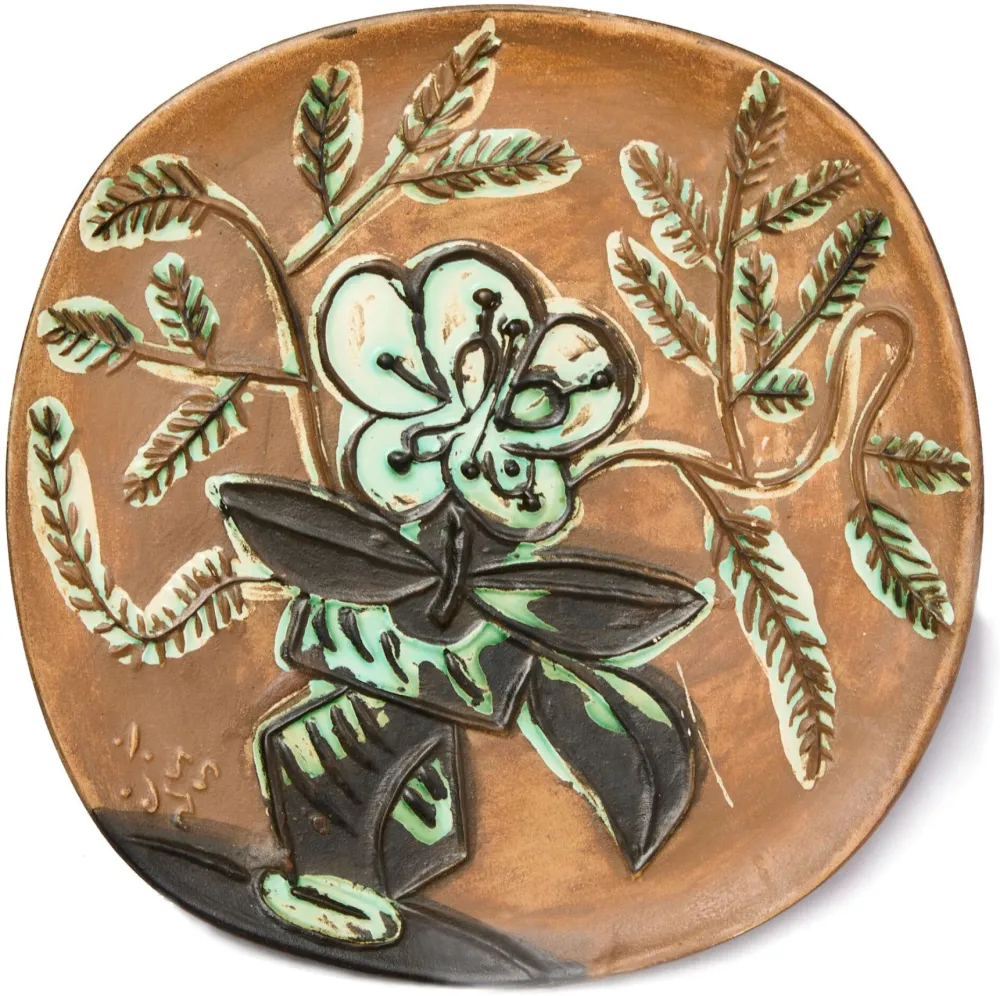 Ceramica Picasso - “Vase au bouquet”