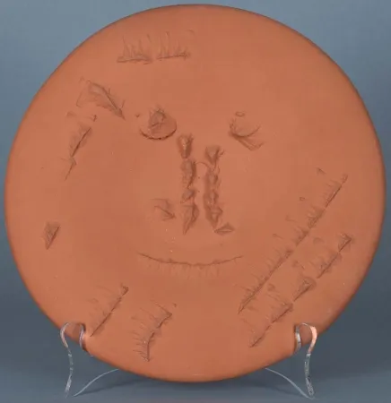 Ceramica Picasso - Visage de face (Full-face Face), 1963