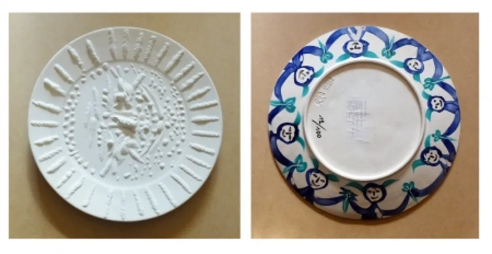 Ceramica Picasso - Visage tourmenté