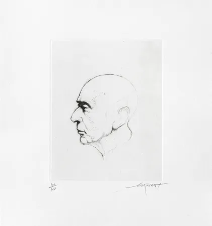 Incisione Pignon-Ernest - Arnold Schönberg