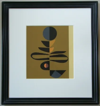 Serigrafia Pillet - Composition, 1967