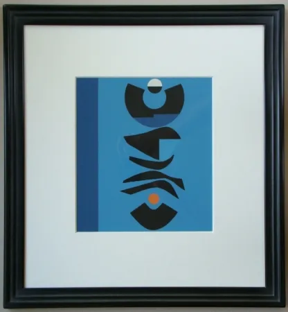 Serigrafia Pillet - Composition, 1967