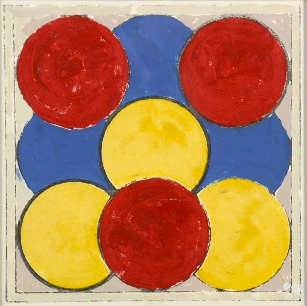 Non Tecnico Pincemin - Gouache, 1991