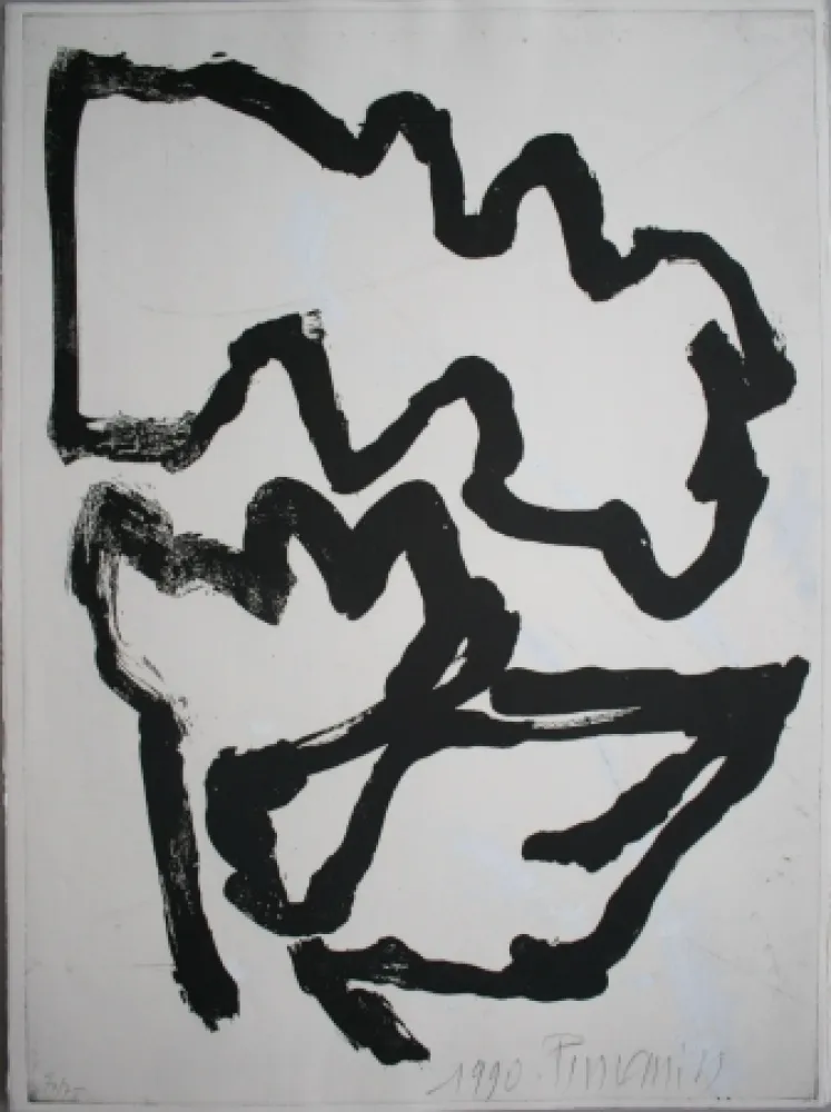 Acquaforte E Acquatinta Pincemin - Sans titre