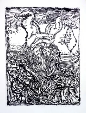 Acquatinta Pincemin - Sans titre