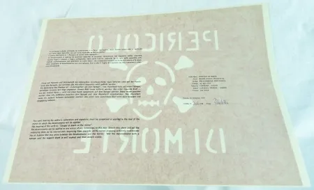 Multiplo Pistoletto - Kölner Kunstmarkt 1971